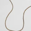 Antique Victorian 14k Gold Cable Chain Necklace