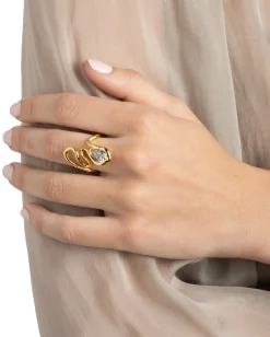 Asterales Floating Vine Ring