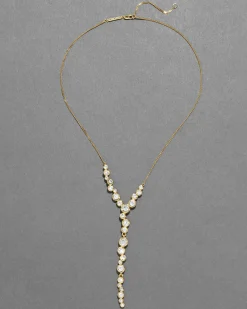 Asterales Gold Cascading Necklace