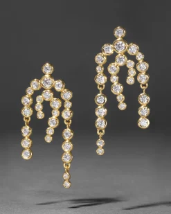 Asterales Gold Chandelier Earring