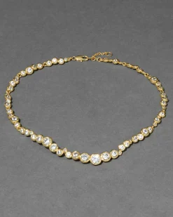 Asterales Gold Riviera Necklace