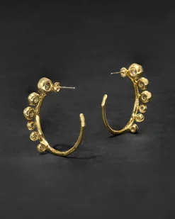 Asterales Modernist Hoop Earring