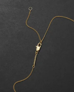 Bonbon Crystal Teardrop Lucite Pendant Necklace- Clear + Petal Crystal