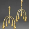 Brut Gold Medium Mobile Earring