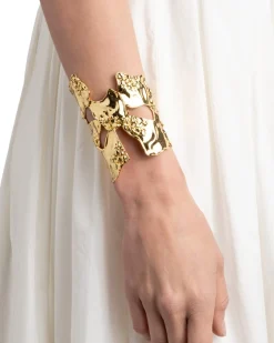 Brut Gold Reef Cuff Bracelet