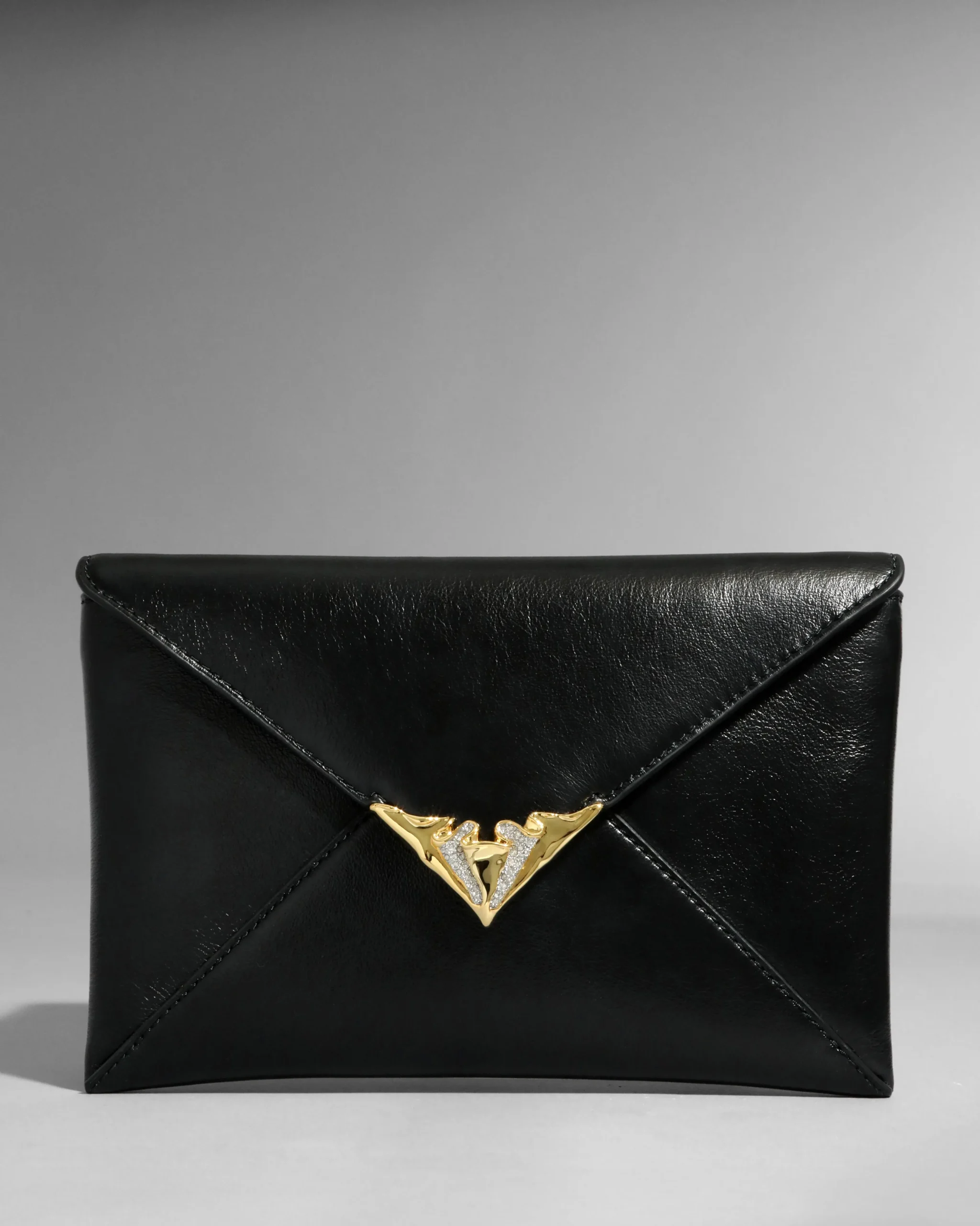 Envelope Clutch- Black