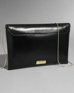 Envelope Clutch- Black