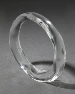 Liquid Lucite Bangle Bracelet