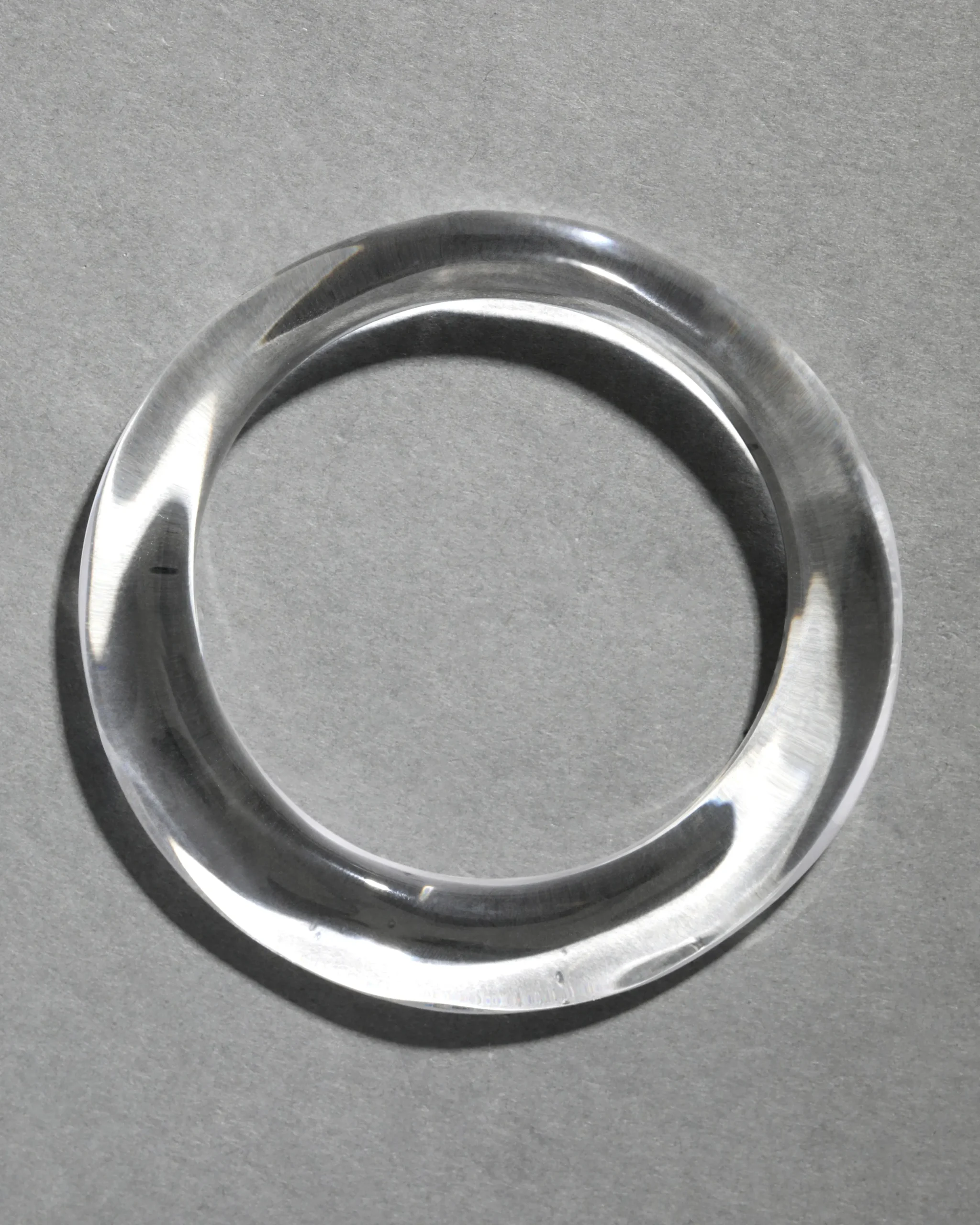 Liquid Lucite Bangle Bracelet
