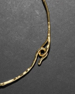 Lucite Brutalist Segmented Collar Necklace