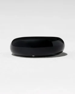 Lucite Tapered Ring- Onyx