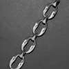 Molten Silver Link Bracelet