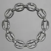 Molten Silver Link Necklace