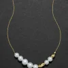 Perla Beaded Slider Necklace