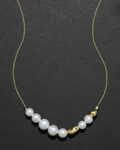 Perla Beaded Slider Necklace