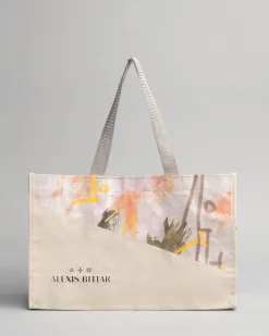 Retro Memphis Shopper- Medium