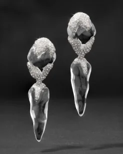 Silverlake Lucite Post Drop Earring