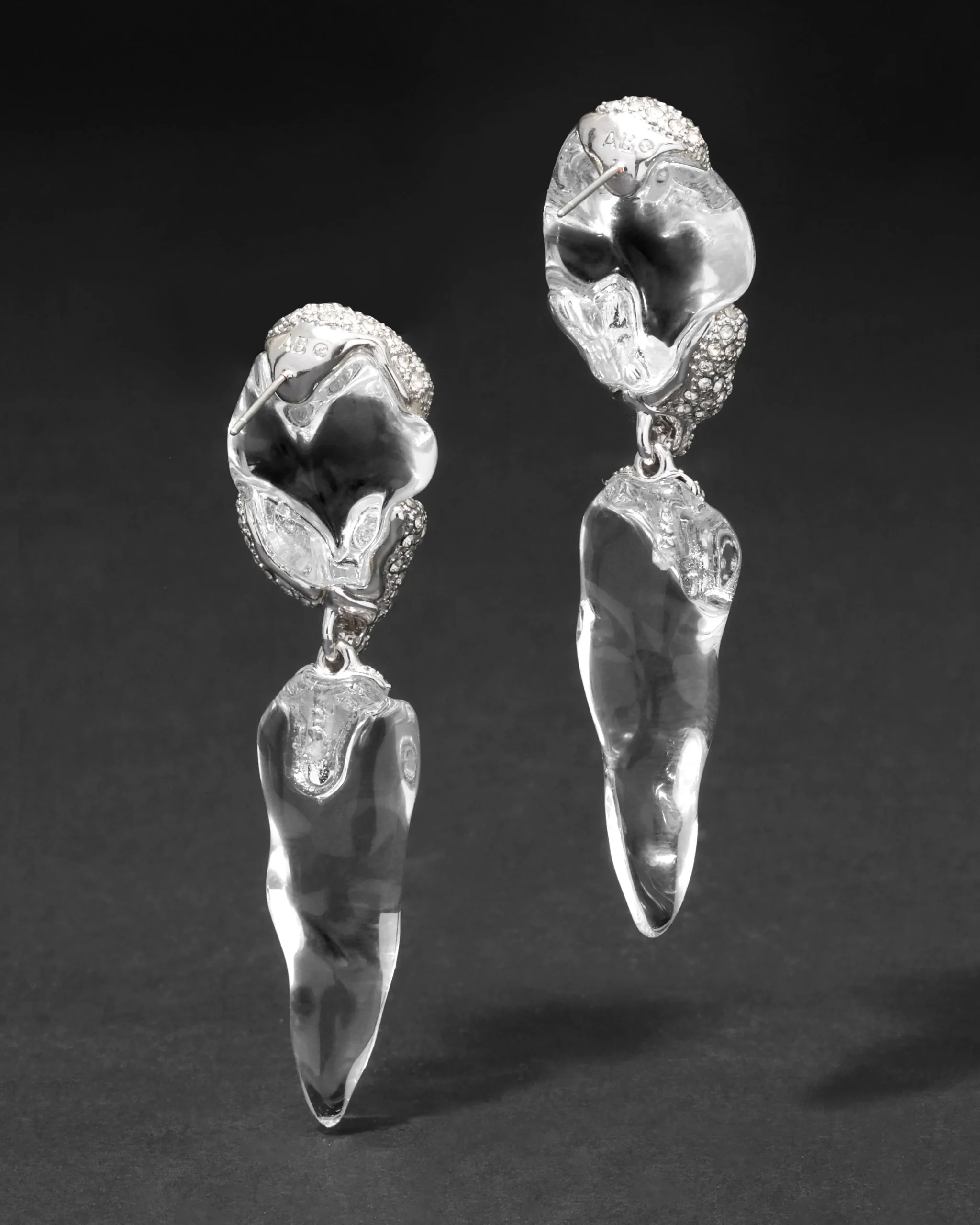 Silverlake Lucite Post Drop Earring