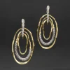 Solanales Crystal Pavé Mobile Post Earring