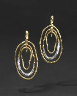 Solanales Crystal Pavé Mobile Post Earring