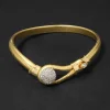Solanales Crystal Pebble Collar Necklace