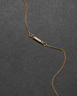 Vintage 9k Gold Foxtail Chain Necklace